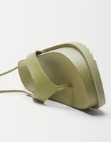 Sandales plates plateforme brides cheville
