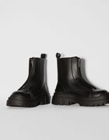 Bottines zippées dessus homme