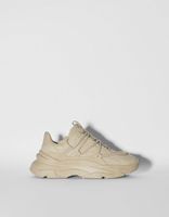 Baskets semelle XL cordes homme