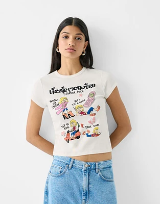 T-Shirt Lizzie McGuire manga curta