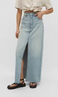 Falda maxi denim vintage