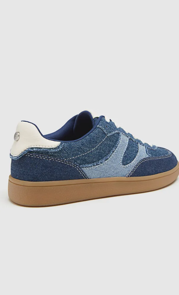 Zapatillas casual retro denim