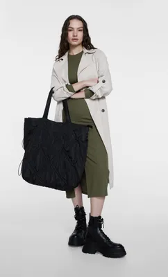 Sac cabas avec cordons