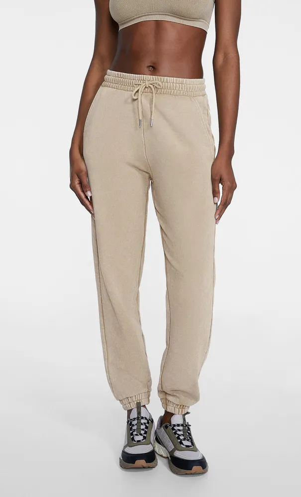 pantalon jogger molleton stradivarius