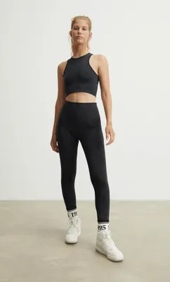 Brassière de sport effet délavé