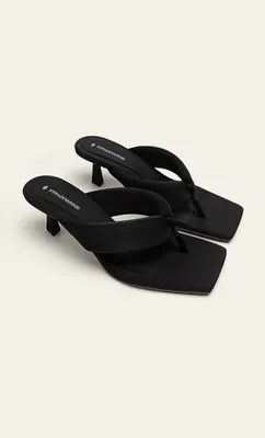 Sandales à talon noires