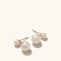 14k Gold Freshwater Pearl Earrings | Mejuri