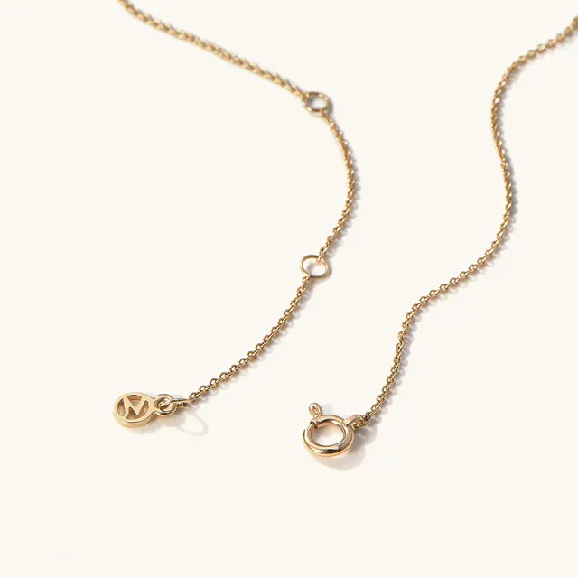 Mejuri 14K Yellow Gold Chain Necklaces: Chain Extender 14K Yellow Gold