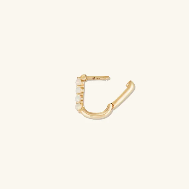 Mejuri 14K Yellow Gold Single Hoop Earring