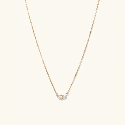 14k Gold White Topaz Hue Necklace | Mejuri
