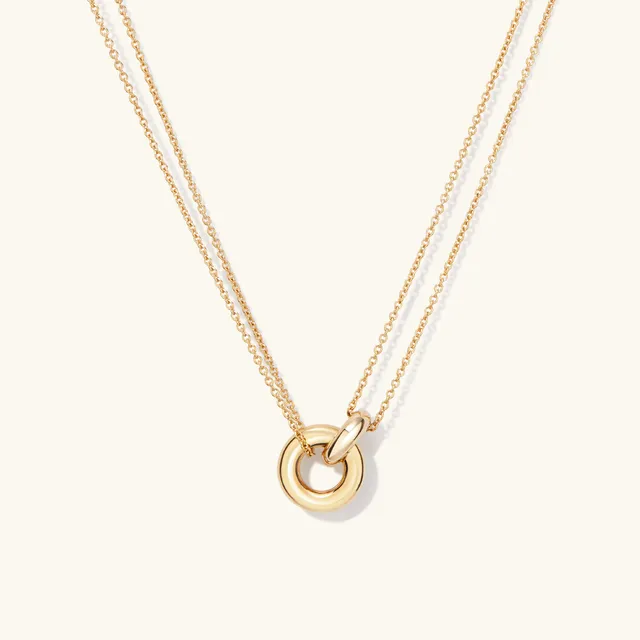 Mejuri Gold Vermeil Necklaces: Mini Pearl Pendant Necklace | Pearl