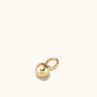 Pearl Sphere Pendant : Handcrafted in 14K Solid Gold | Mejuri