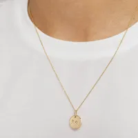 Zodiac Charm Pendant : Handcrafted in 14k Gold | Mejuri