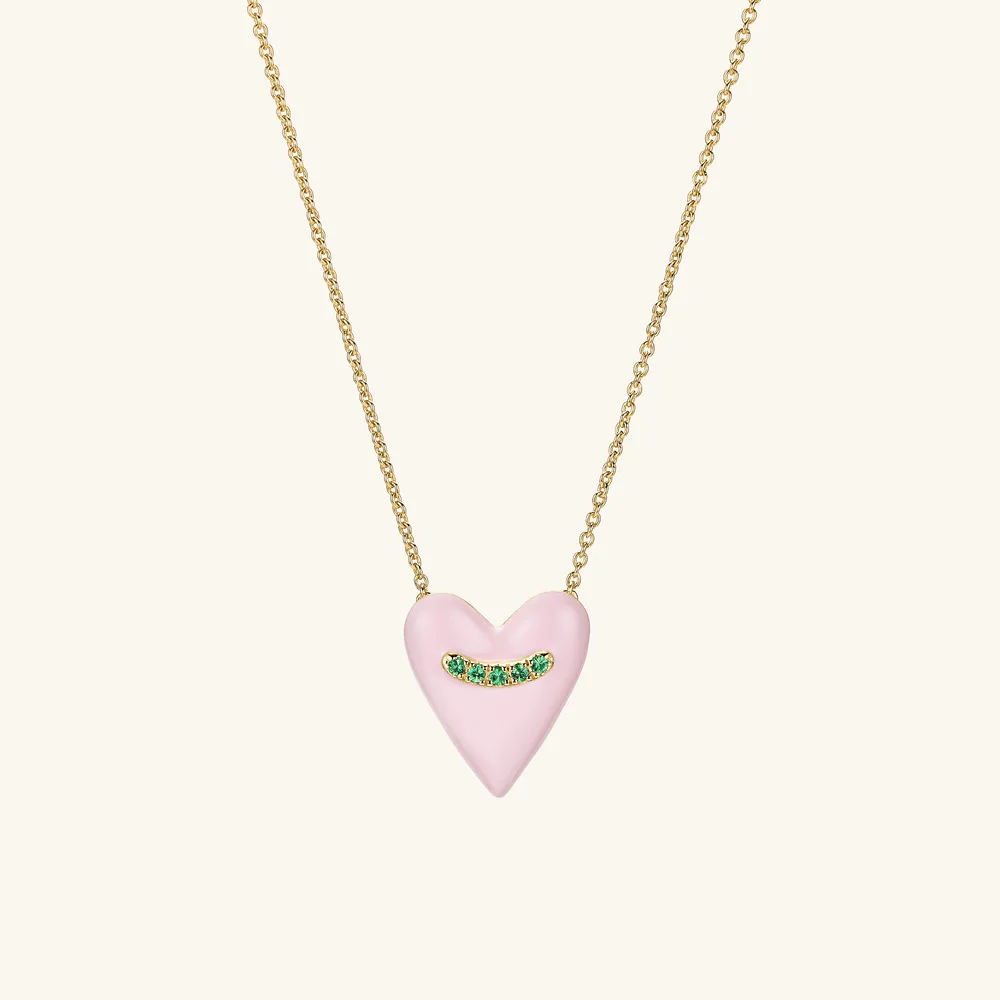 Mejuri Gold Vermeil Necklaces: Heart Pendant Necklace