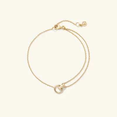 Linked Bracelet : Handcrafted 14k Gold | Mejuri