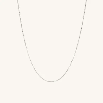 14k Gold Thin Necklace Chain | Mejuri