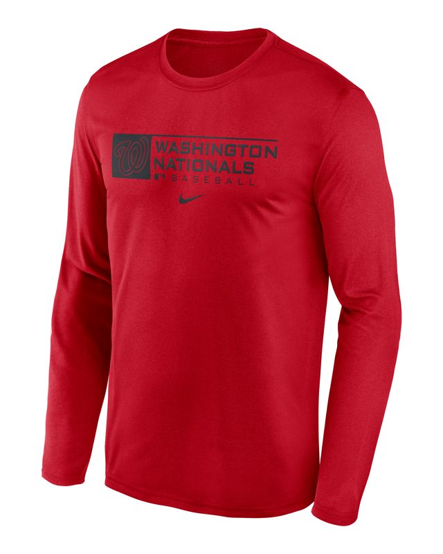 Nike Therma Team (MLB Washington Nationals) Men's Pullover Hoodie.