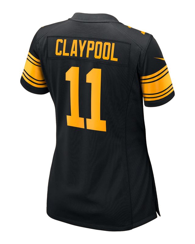 NFL Pittsburgh Steelers (Chase Claypool) Women's Game Football Jersey.