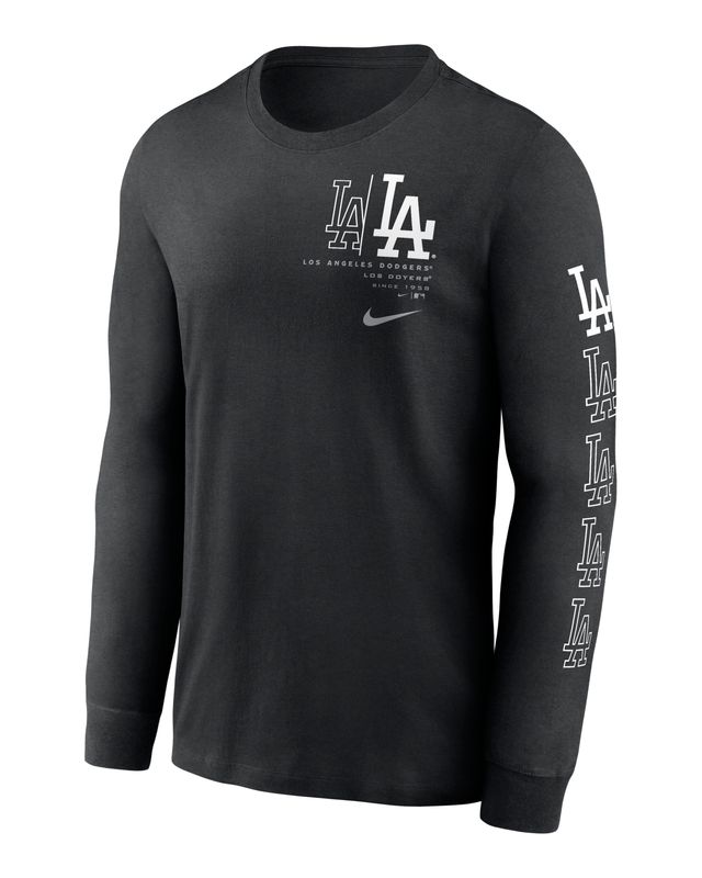 Nike Team Slider (MLB Atlanta Braves) Men's Long-Sleeve T-Shirt