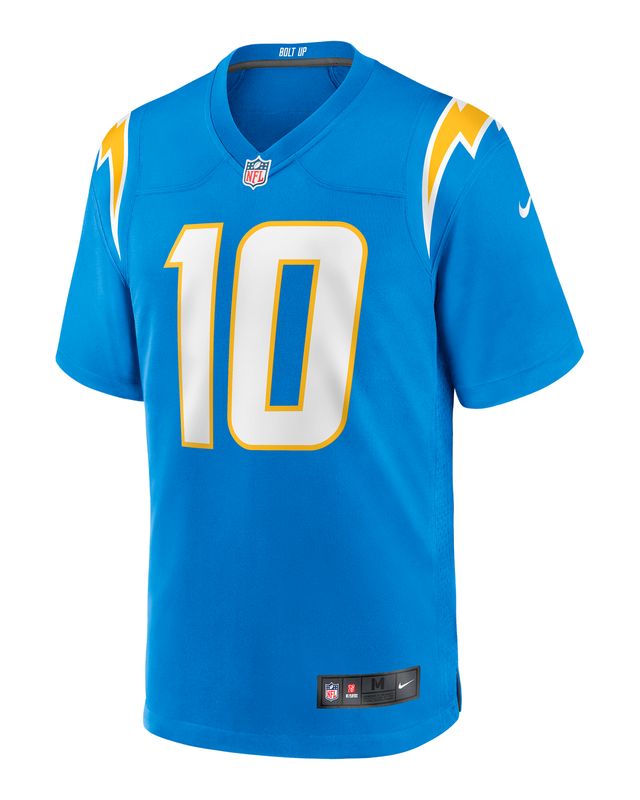 Nike Dri-FIT Wordmark Legend (NFL Los Angeles Chargers) Men's T-Shirt.