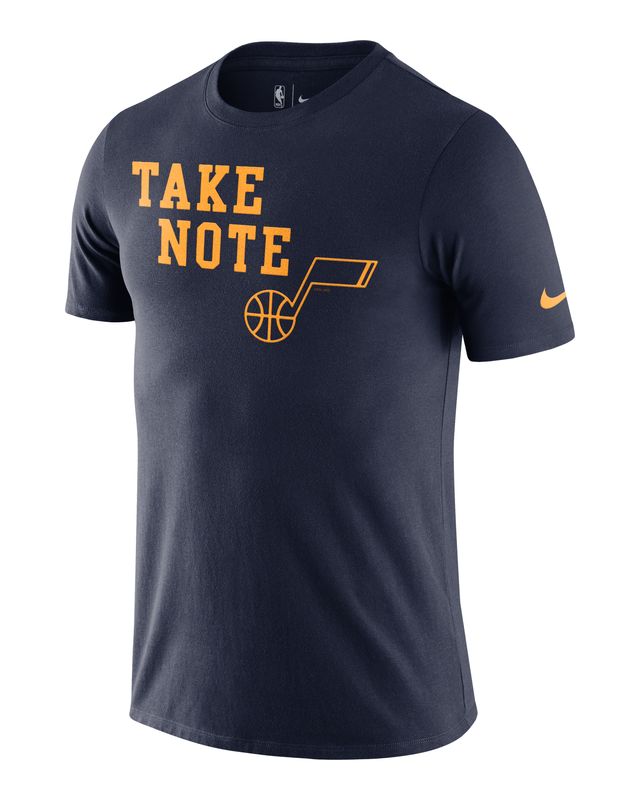 Utah Jazz Nike x Filip Pagowski Men's NBA T-Shirt.