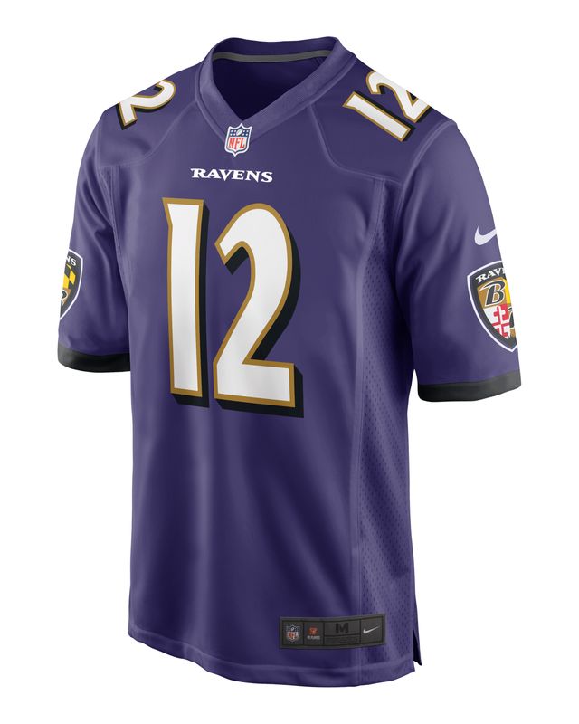 NFL Baltimore Ravens Nike Speed Machine (Lamar Jackson) Men's Limited  Football Jersey.