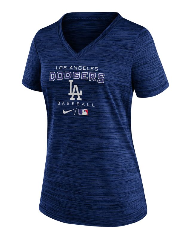 Nike Dri-Blend Square Essential (MLB Los Angeles Dodgers) Women's T-Shirt.