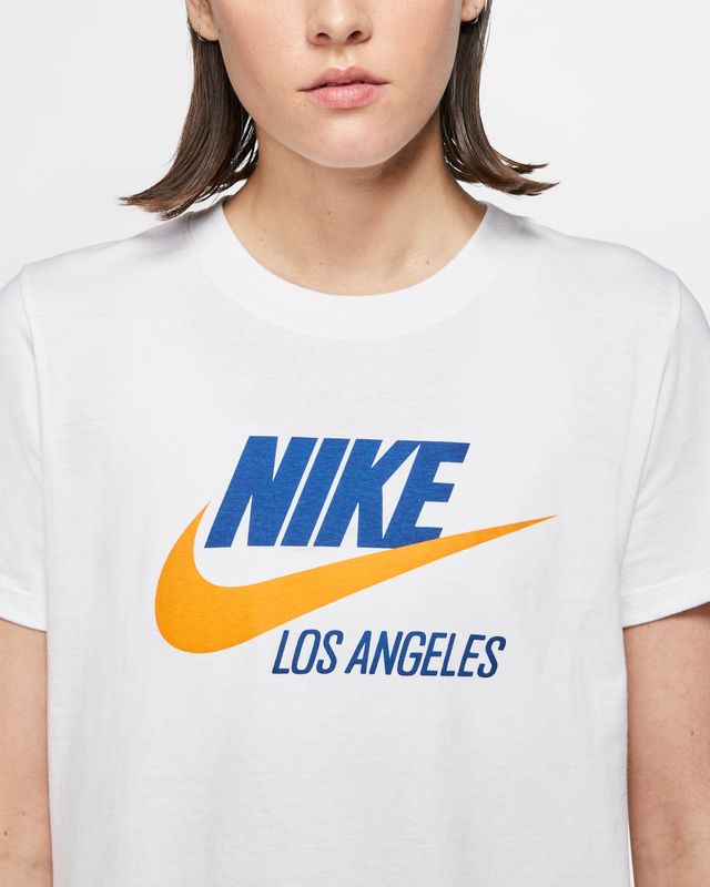 Nike Super Bowl LVI Champions Trophy Collection (NFL Los Angeles Rams)  Women's T-Shirt.