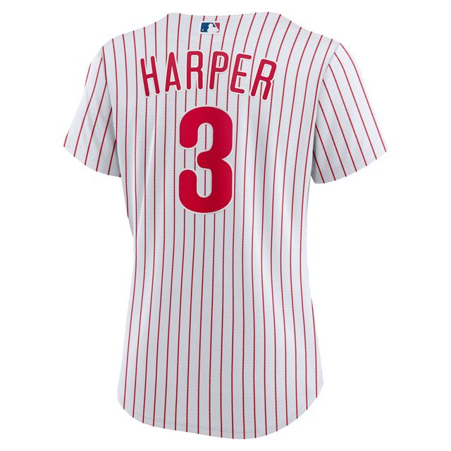 MLB Philadelphia Phillies (Bryce Harper) Women's Replica Baseball Jersey.