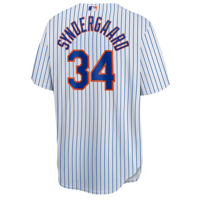 MLB New York Mets (Noah Syndergaard) Men's Replica Baseball Jersey