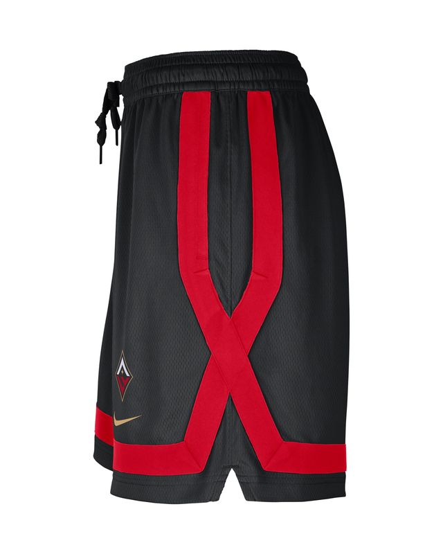 Nike WNBA Las Vegas Aces NWT Men's Basketball Shorts Black Red 2XL - W1