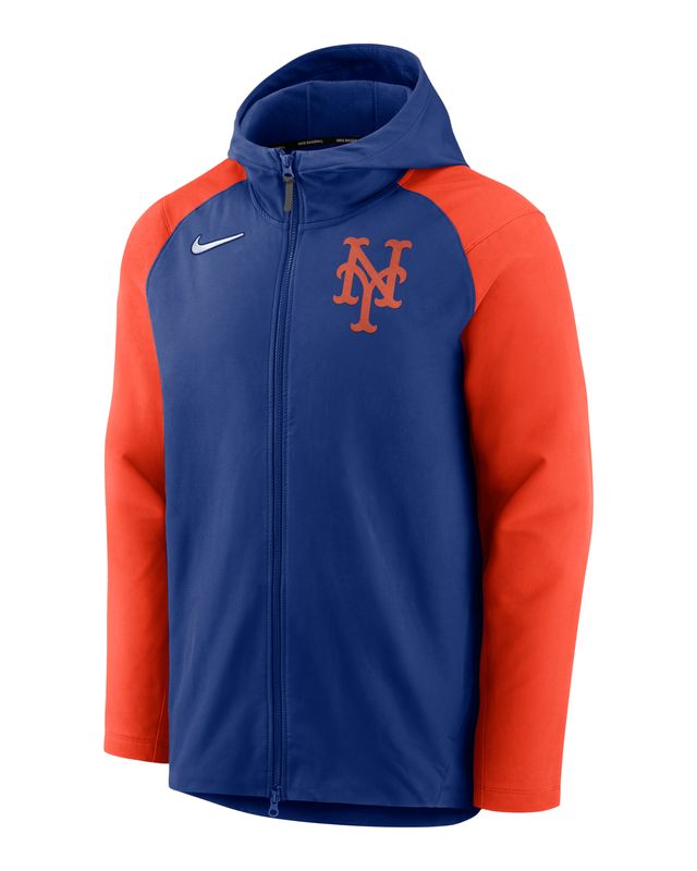 Nike Overview (MLB Atlanta Braves) Men's 1/2-Zip Jacket