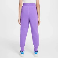 Nike Sportswear Club Fleece Big Kids' (Girls') High-Waisted Fitted Pants