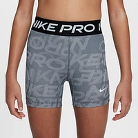 Nike Pro Big Kids' (Girls') Dri-FIT 3" Shorts