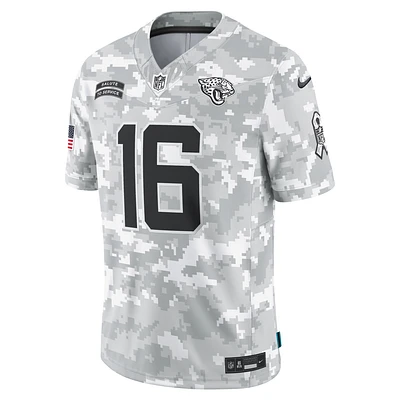 Trevor Lawrence Jacksonville Jaguars Salute to Service Men's Nike Dri-FIT NFL Limited Jersey