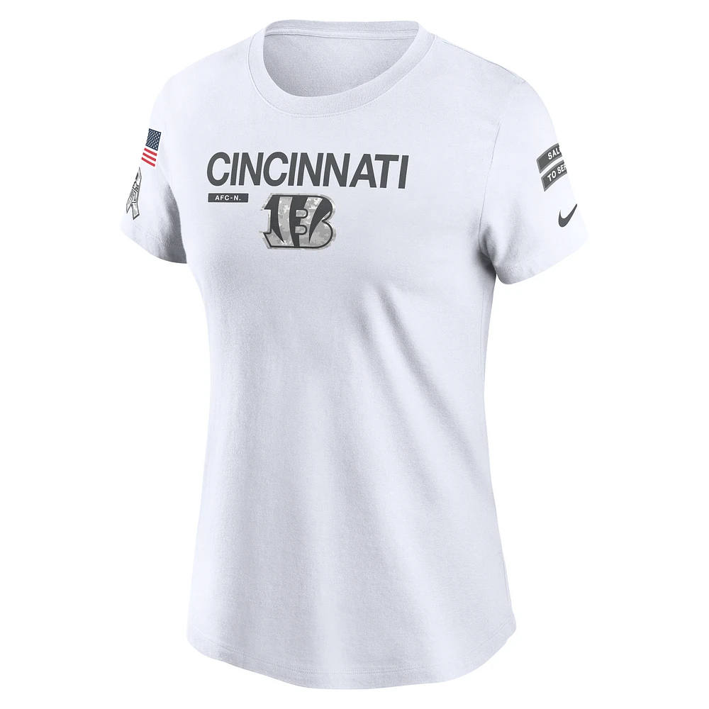 Cincinnati Bengals Salute to Service Legend Women's Nike NFL T-Shirt