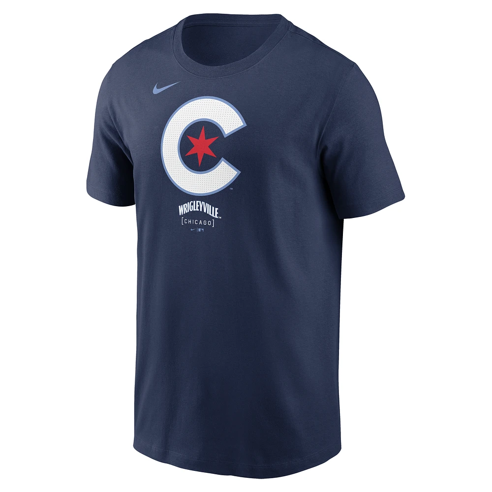 Chicago Cubs City Connect Logo Men's Nike MLB T-Shirt