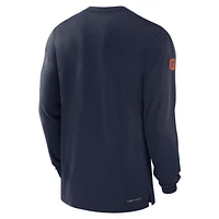 Denver Broncos Sideline Player Team Issue Men’s Nike Dri-FIT Long-Sleeve Top