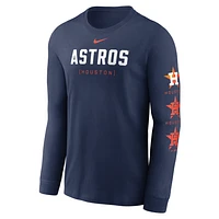 Houston Astros Repeater Men's Nike MLB Long-Sleeve T-Shirt