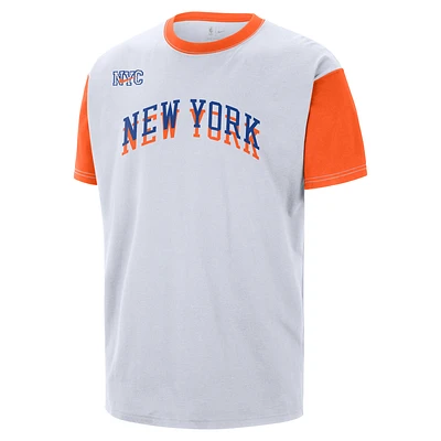 New York Knicks Courtside City Edition Men's Nike NBA T-Shirt