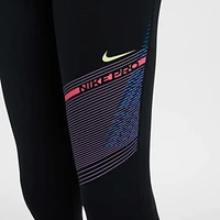 Nike Pro Girls' Dri-FIT Mid-Rise Leggings