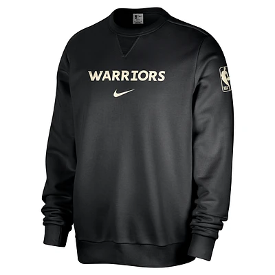 Golden State Warriors Standard Issue Men's Nike Dri-FIT NBA Crew-Neck Sweatshirt