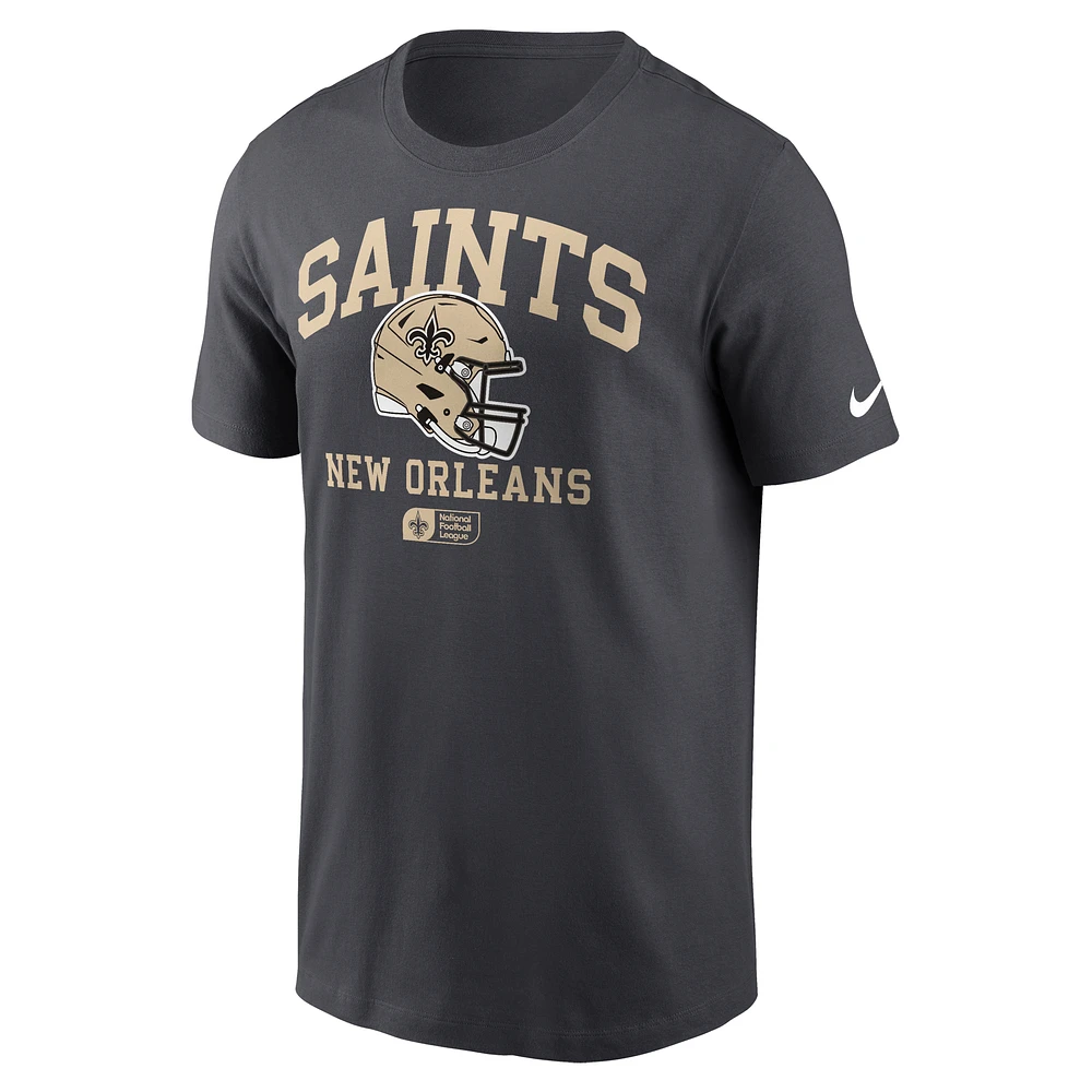 New Orleans Saints Helmet Essential Men's Nike NFL T-Shirt