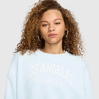 Nike Sportswear Phoenix Fleece Women's Over-Oversized Crew-Neck Graphic Sweatshirt