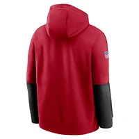 San Francisco 49ers Sideline Team Issue Club Men's Nike NFL Pullover Hoodie