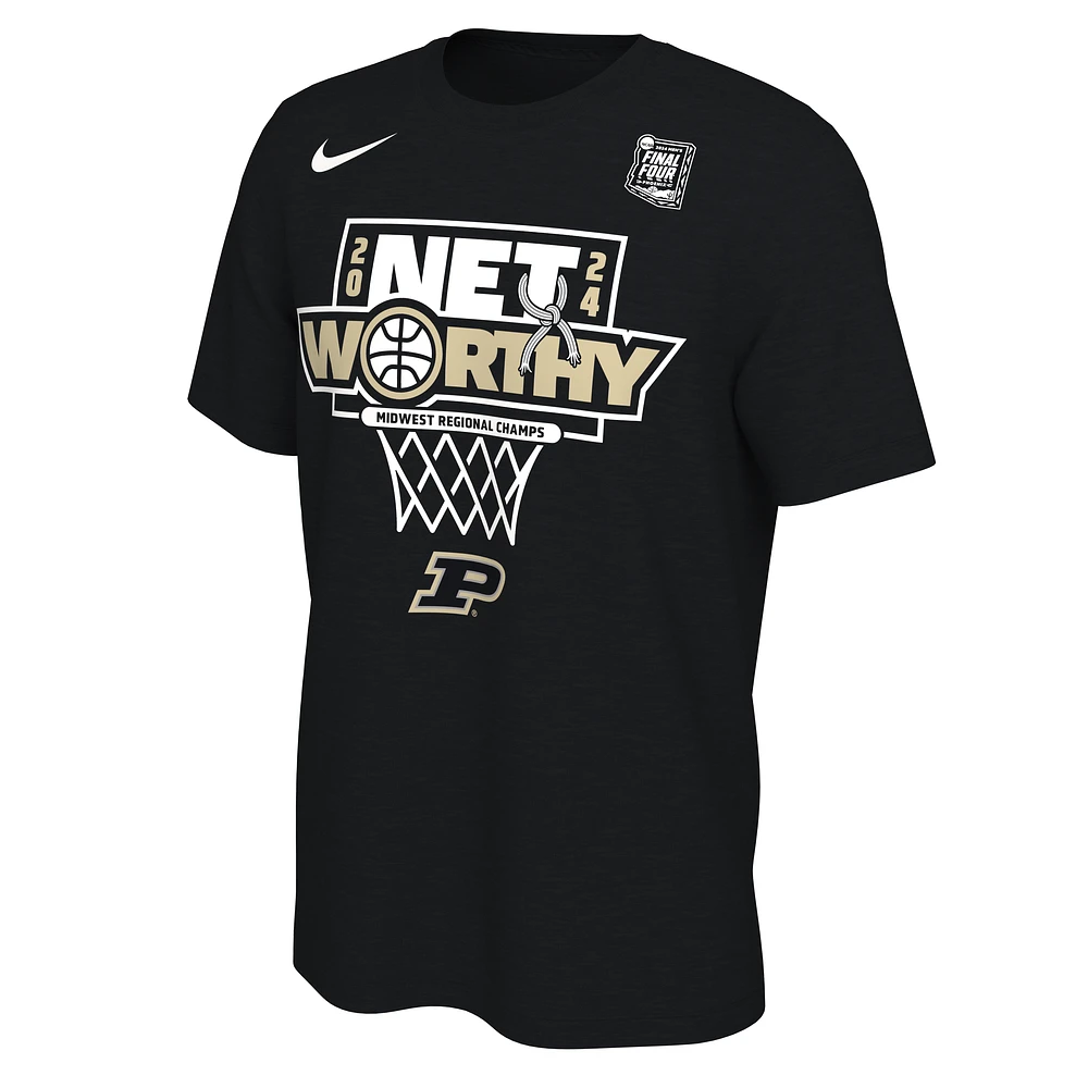 Purdue 2024 Men's Regional Champ Nike College Basketball T-Shirt