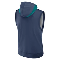 Seattle Mariners Authentic Collection Men’s Nike Dri-FIT MLB Sleeveless Pullover Hoodie