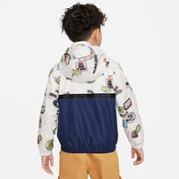 Nike Half-Zip Print Blocked Anorak Little Kids' Jacket