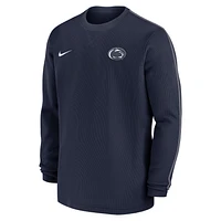 Penn State Nittany Lions Sideline Coach Men's Nike College Long-Sleeve Top