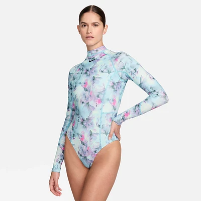 Nike Swim Hydralock Fusion Women's Long-Sleeve One-Piece Swimsuit